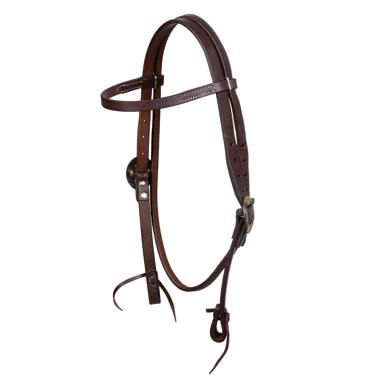 BRIGLIA WESTERN FANTASIA TEDESCA IN ARGENTO | Briglie e Accessori | Corone | Pool's