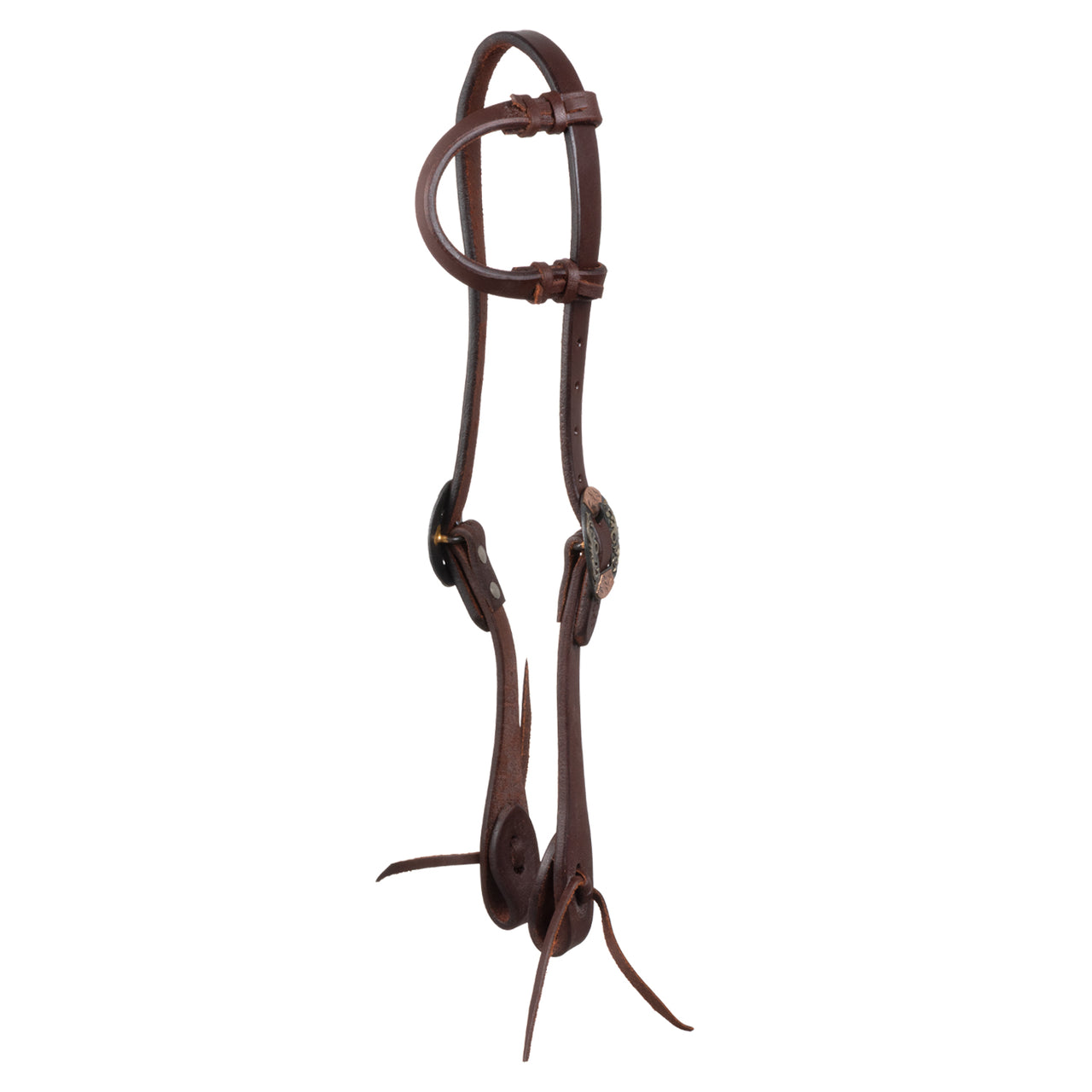 BRIGLIA WESTERN A UN ORECCHIO CON FIBBIE TEDESCHE | Briglie e Accessori | Corone | Pool's
