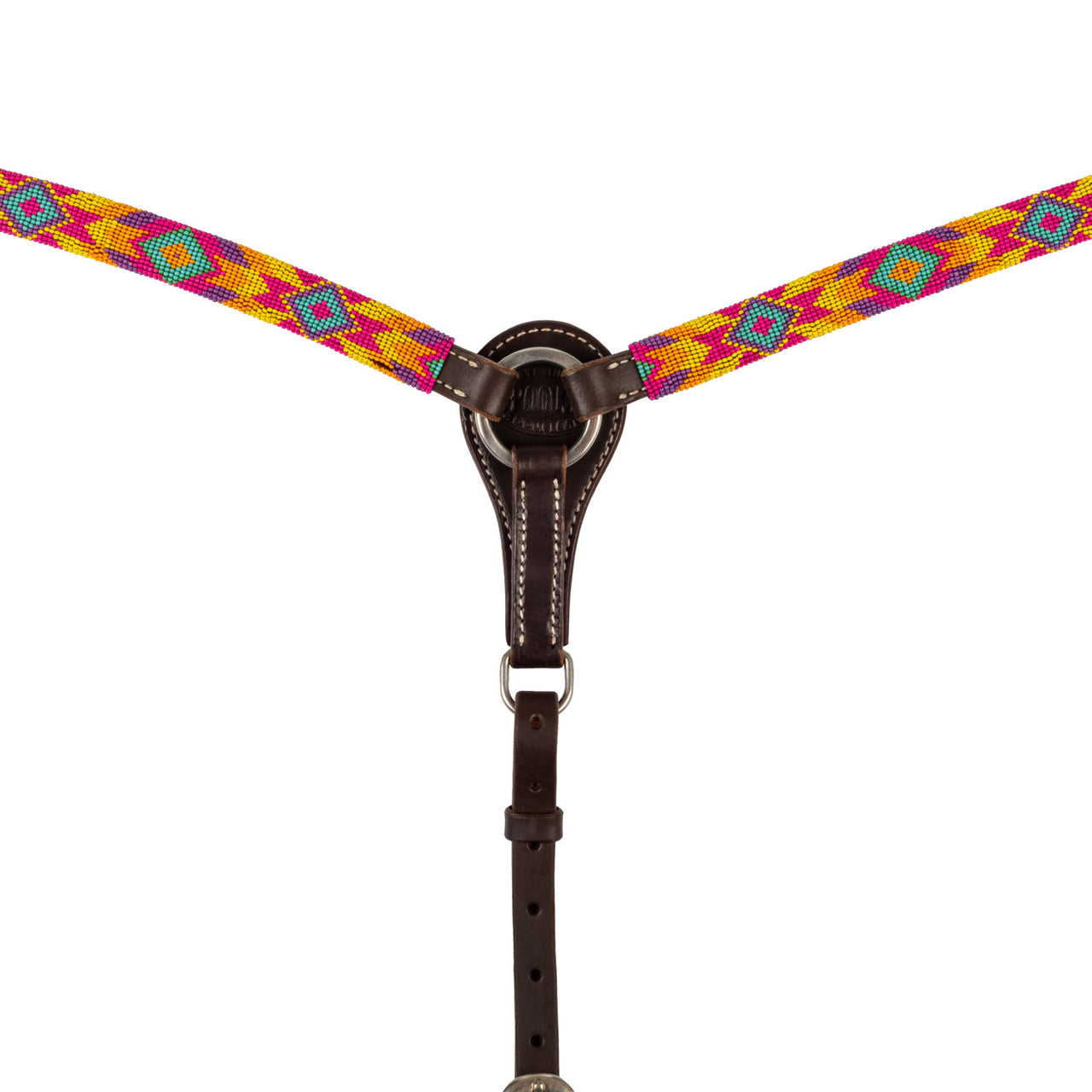PETTORALE WESTERN CON PERLINE MULTICOLORI | Martingale e Pettorali | Pettorali | Pool's