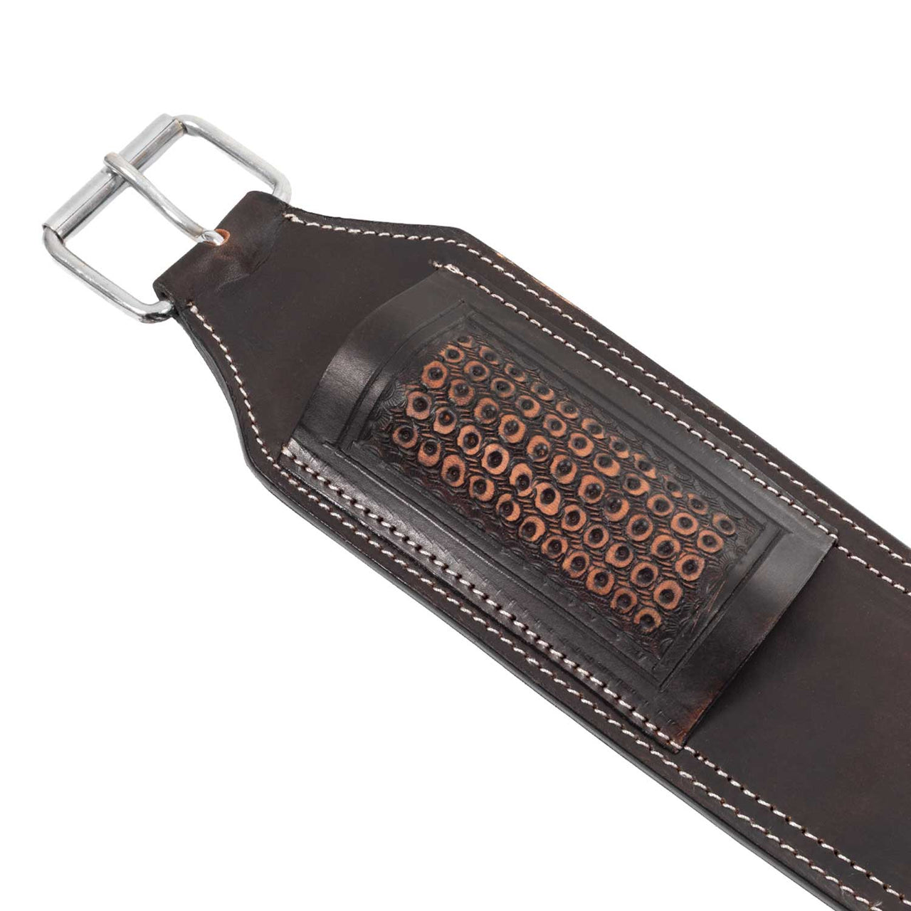 SELLA WADE WESTERN DUSTY CON SOTTOPANCIA POSTERIORE E PARACOLTELLO | Selle e Accessori | Selle da Lavoro con Mucche | Pool's