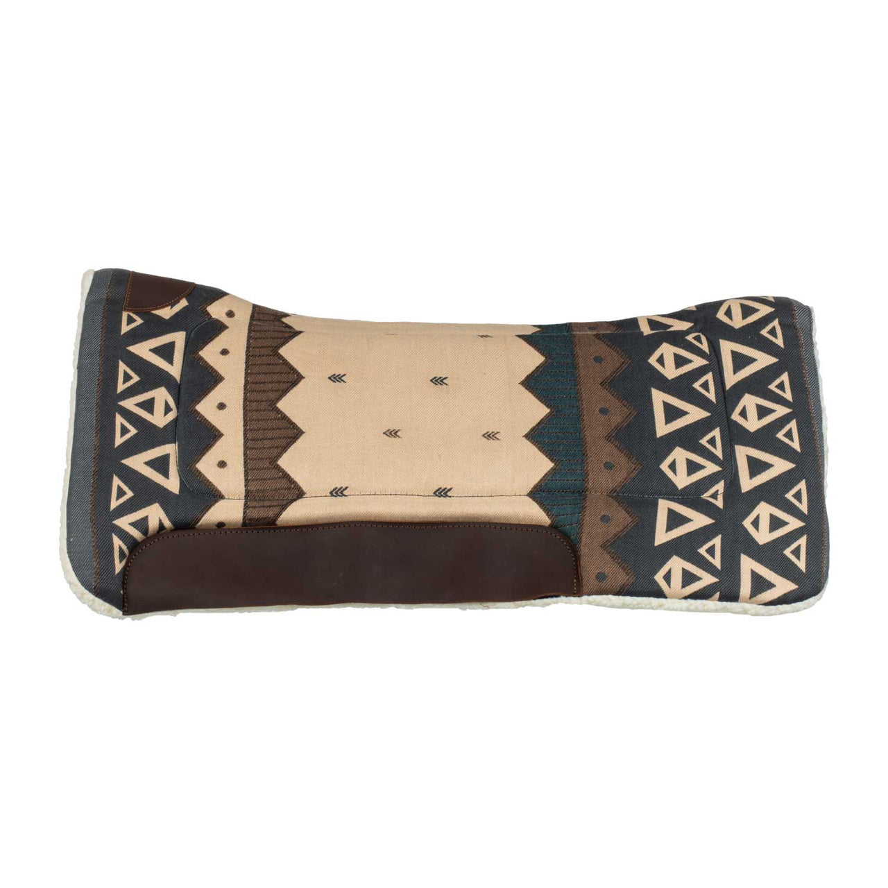 Sottosella western sagomato con inserti in pelle | Sottosella e Accessori | Sottosella | Pool's