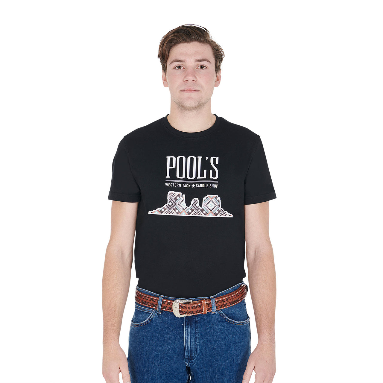 T-shirt uomo in cotone con stampa Monument Valley | Abbigliamento | T-Shirt | Pool's