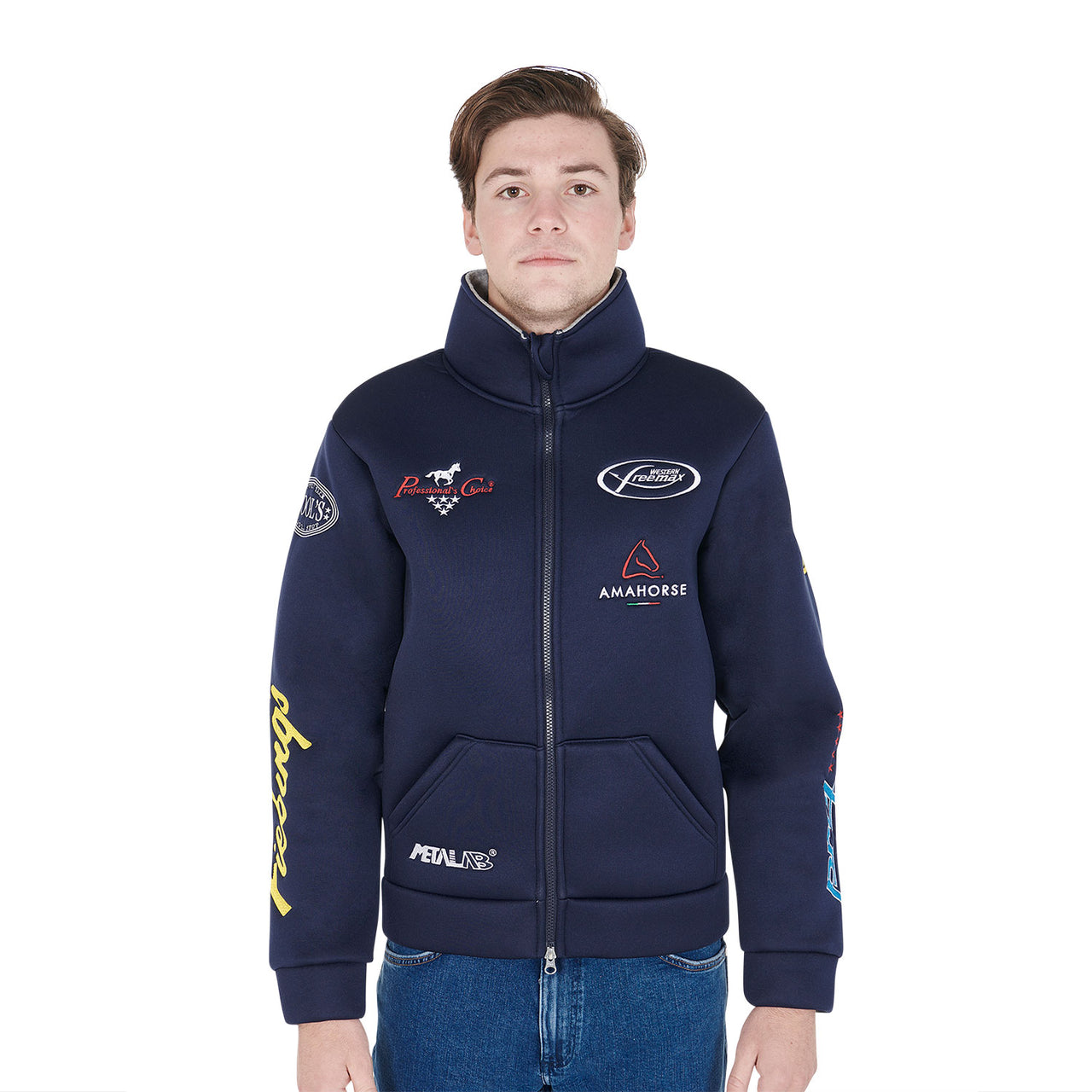 GIACCA UNISEX MULTILOGO SENZA CAPPUCCIO | Abbigliamento | Felpe | Pool's