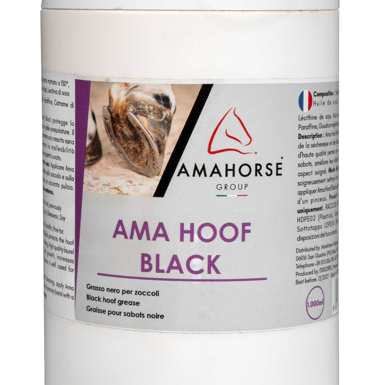 AMA HOOF GRASSO PER ZOCCOLI (1000 ML) | Mascalcia | Cura degli Zoccoli | AmaHorse