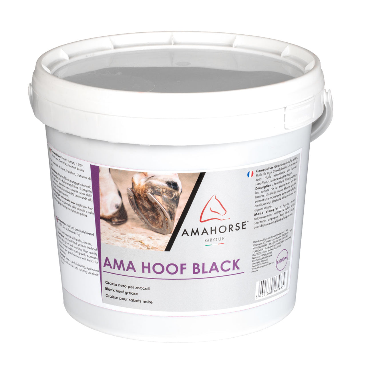 AMA HOOF GRASSO PER ZOCCOLI (5000 ML) | Mascalcia | Cura degli Zoccoli | AmaHorse