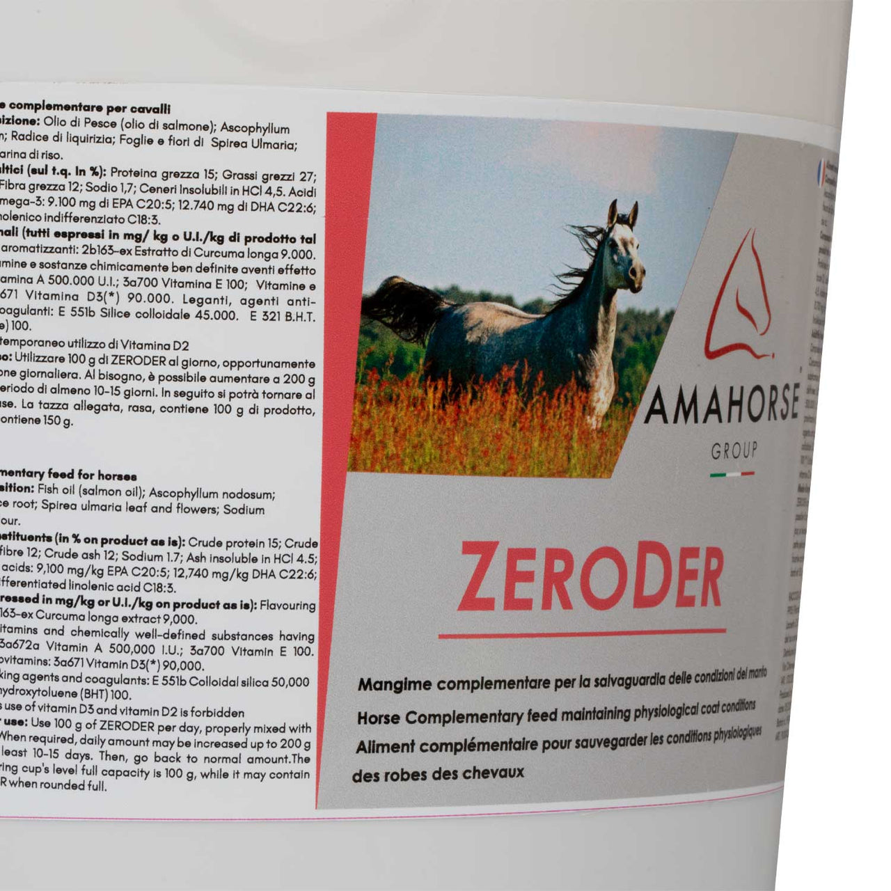 ZERO DER (3 KG) | Cura del Cavallo | Benessere e Recupero | AmaHorse