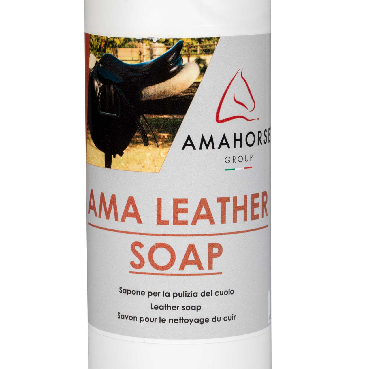 AMA LEATHER SOAP SAPONE PER CUOIO E SELLE (500 ML) | Prodotti manutenzione | Cura del Cuoio | AmaHorse