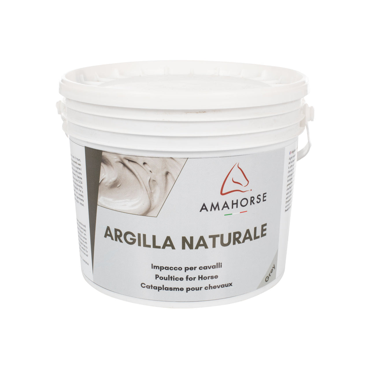 AMACLAY CRETATA GRIGIA (5 KG) | Cura del Cavallo | Benessere e Recupero | Umbria Equitazione