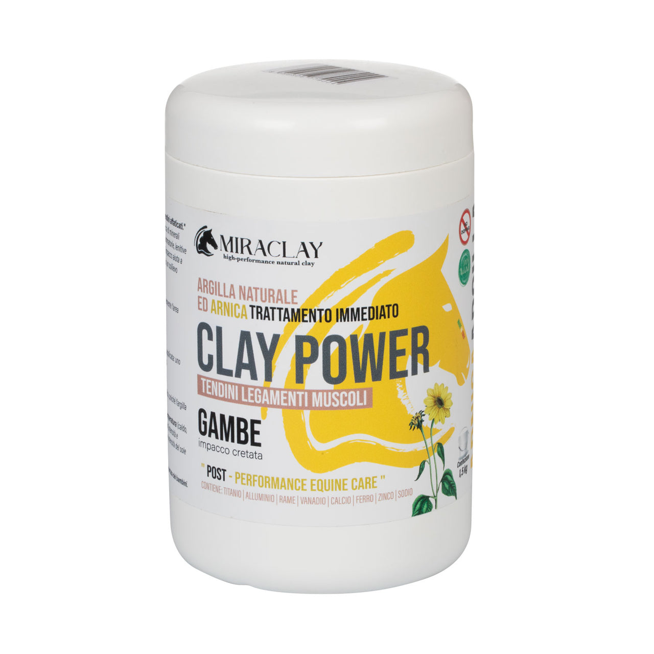 AMACLAY POWER (1,50 KG) | Cura del Cavallo | Benessere e Recupero | AmaHorse