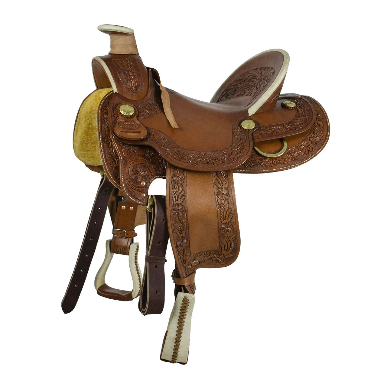 SELLA POOLS WADE OLD WEST RANCH 8010 333 ARCIONE IN LEGNO | Selle e Accessori | Selle da Ranch | Pool's