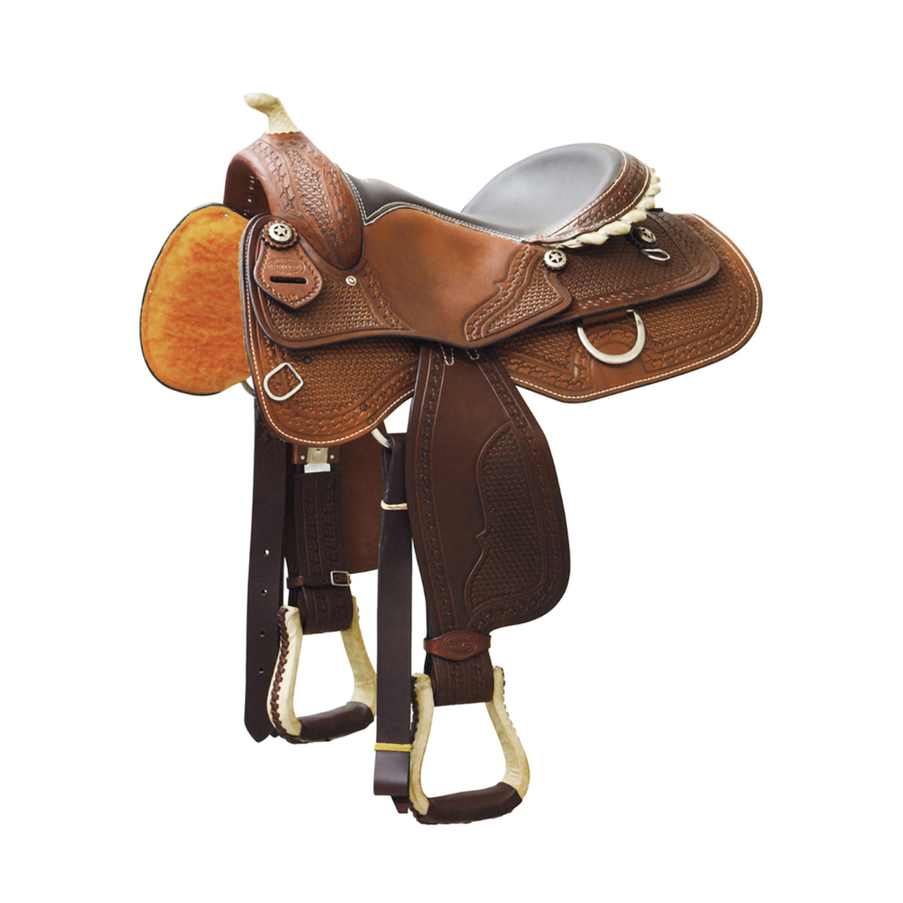 SELLA REINER DENVER MODELLO CLASSIC SQUARE RAWHIDE | Selle e Accessori | Selle da Trail | Denver