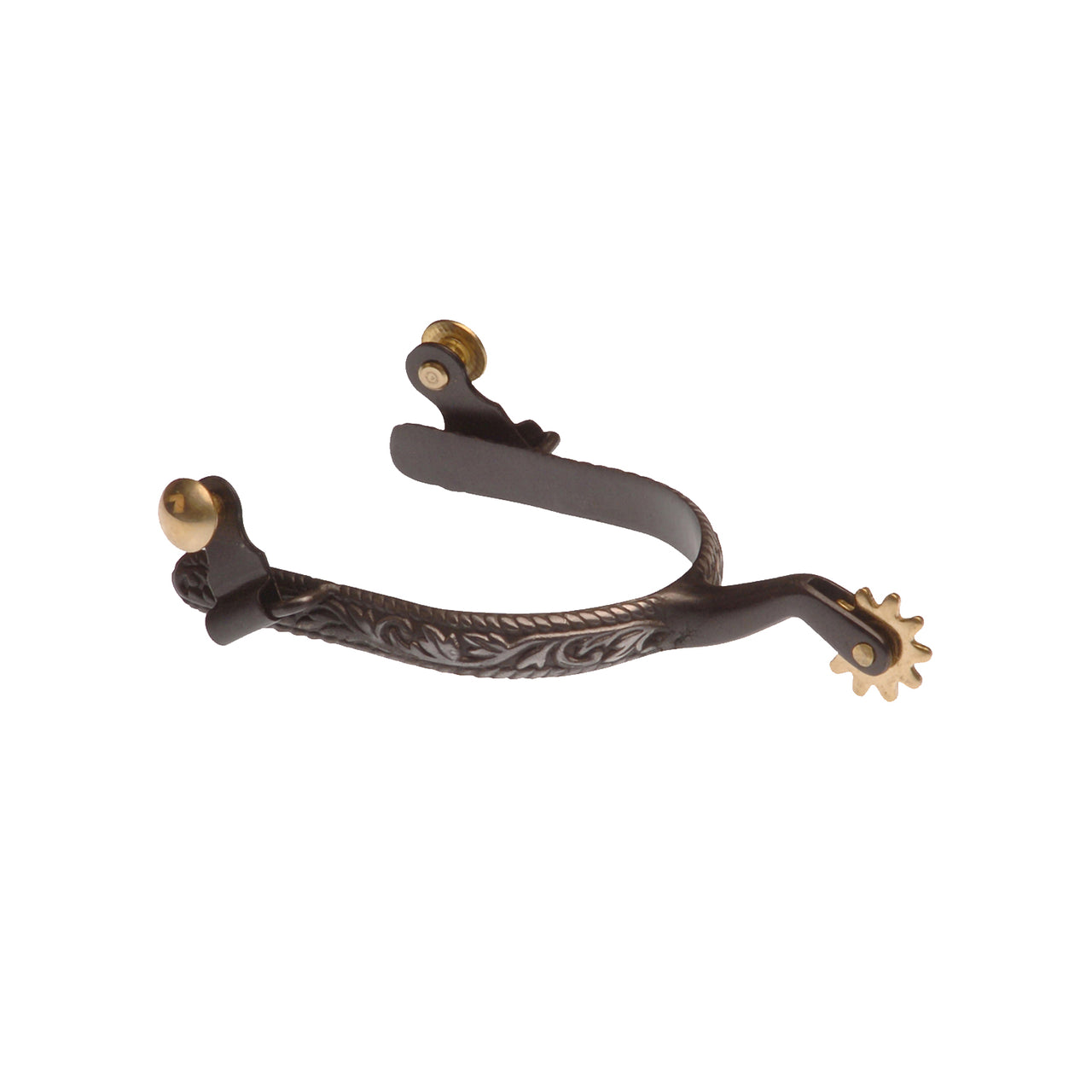 SPERONI WESTERN STRETTI FERRO NERO FLOWERS | Accessori | Accessori | Lakota