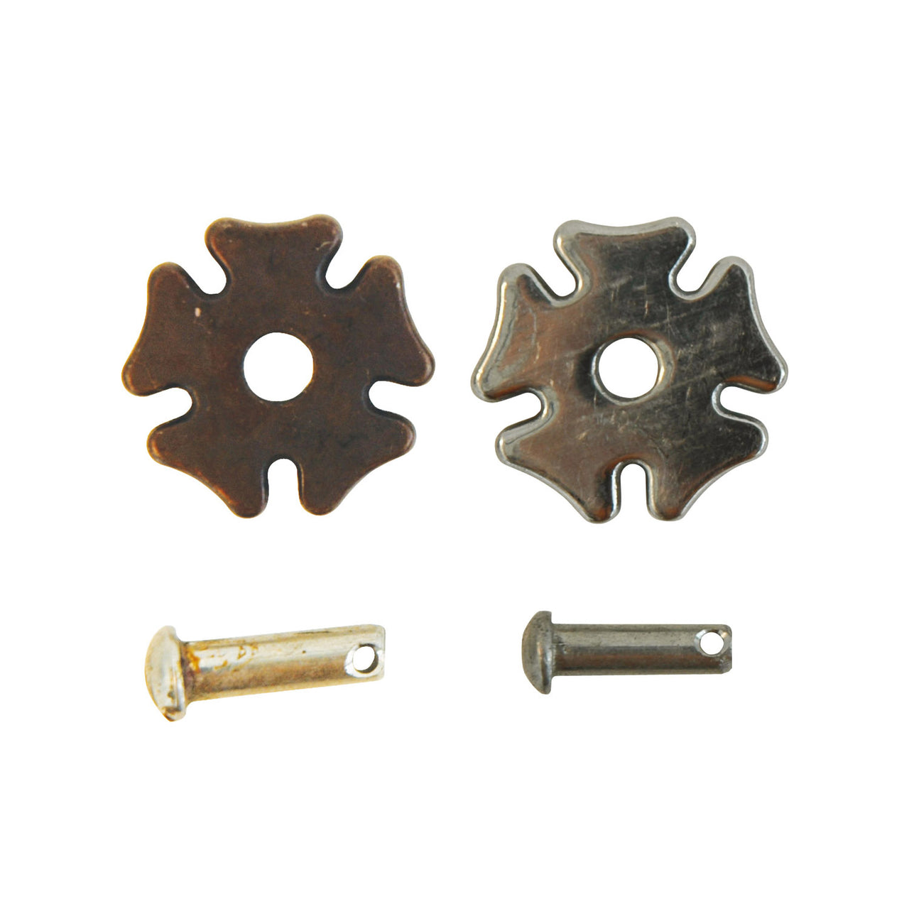 COPPIA ROTELLE SPERONI C/RIVETTI 303 | Accessori | Accessori | Pool's