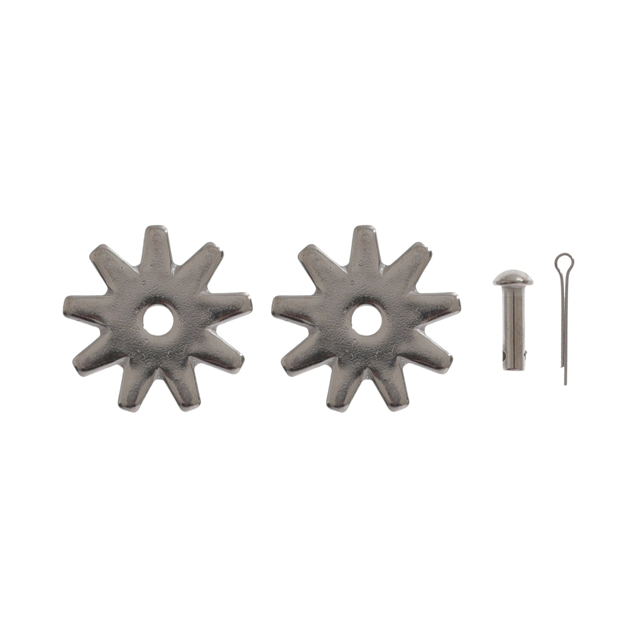 COPPIA ROTELLE SPERONI C/RIVETTI 303A | Accessori | Accessori | Pool's