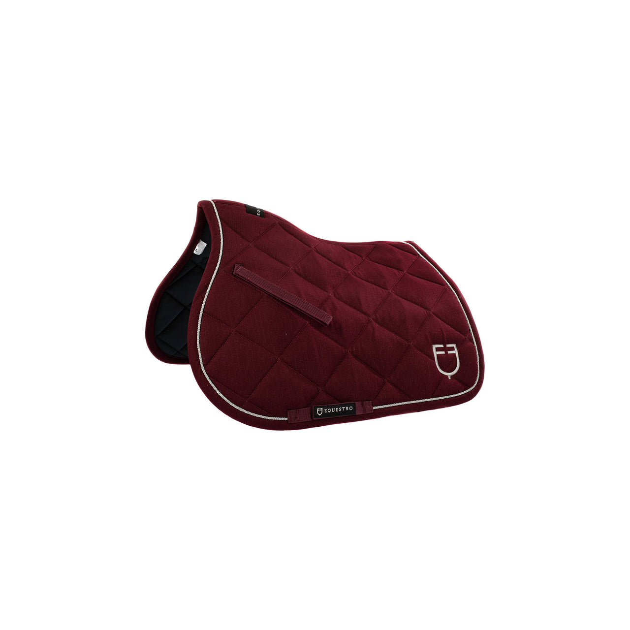Sottosella pony da salto in cotone con logo | Sottosella e Accessori | Sottosella Pony & Mezzo Sottosella | Equestro