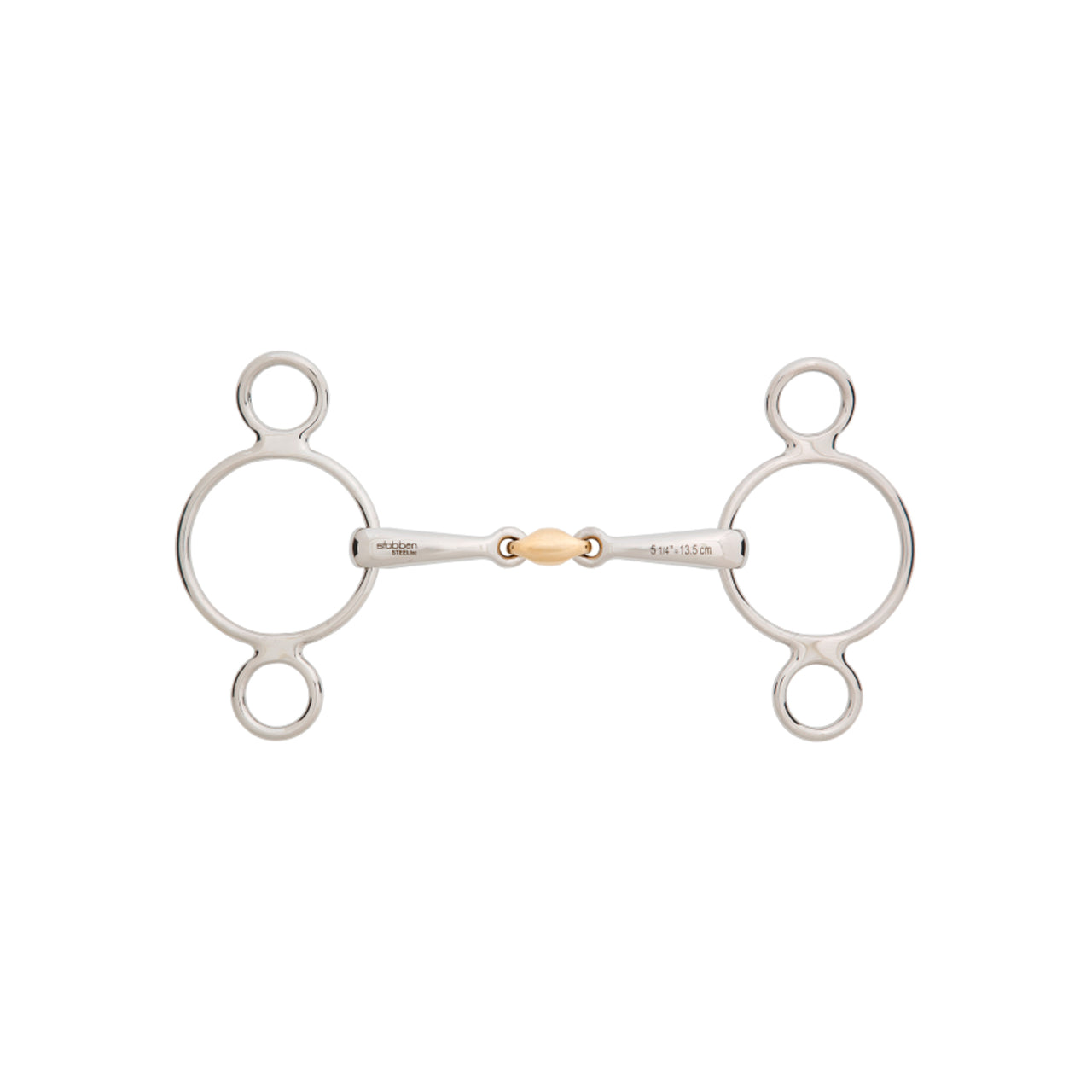 STUBBEN 3-RING GAG, THICKNESS 16MM, RING 70X150MM (1 PC) | Imboccature e Accessori | Imboccature e Accessori | Stubben