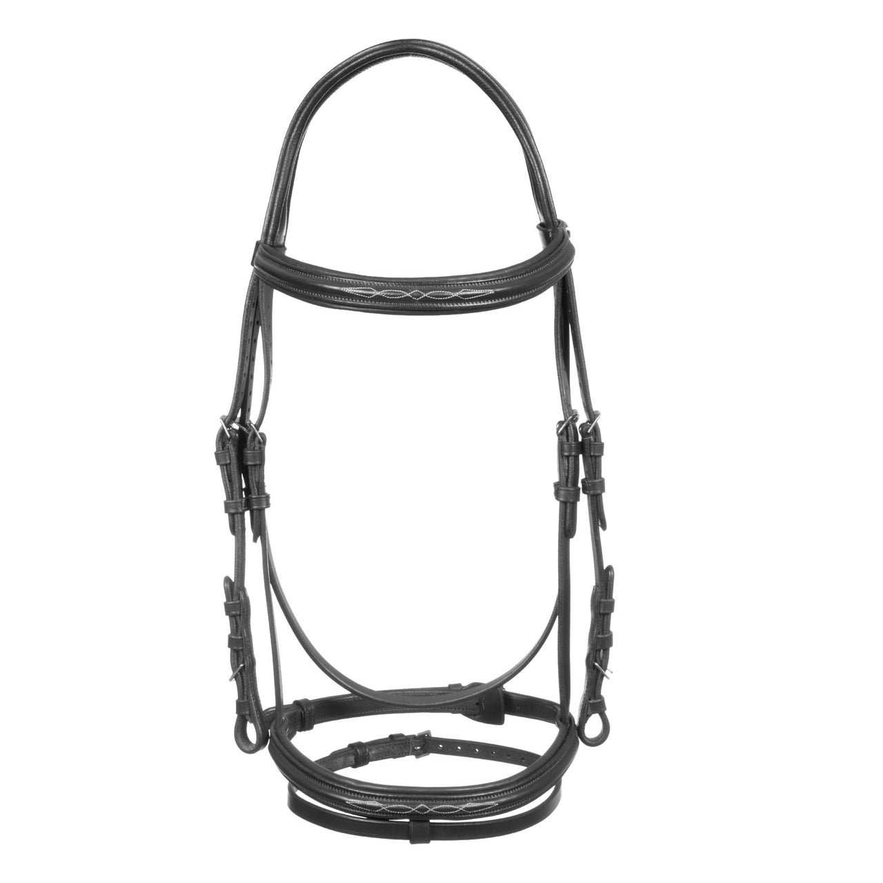 Testiera imbottita con ricami decorativi | Briglie e Accessori | Corone | Supreme