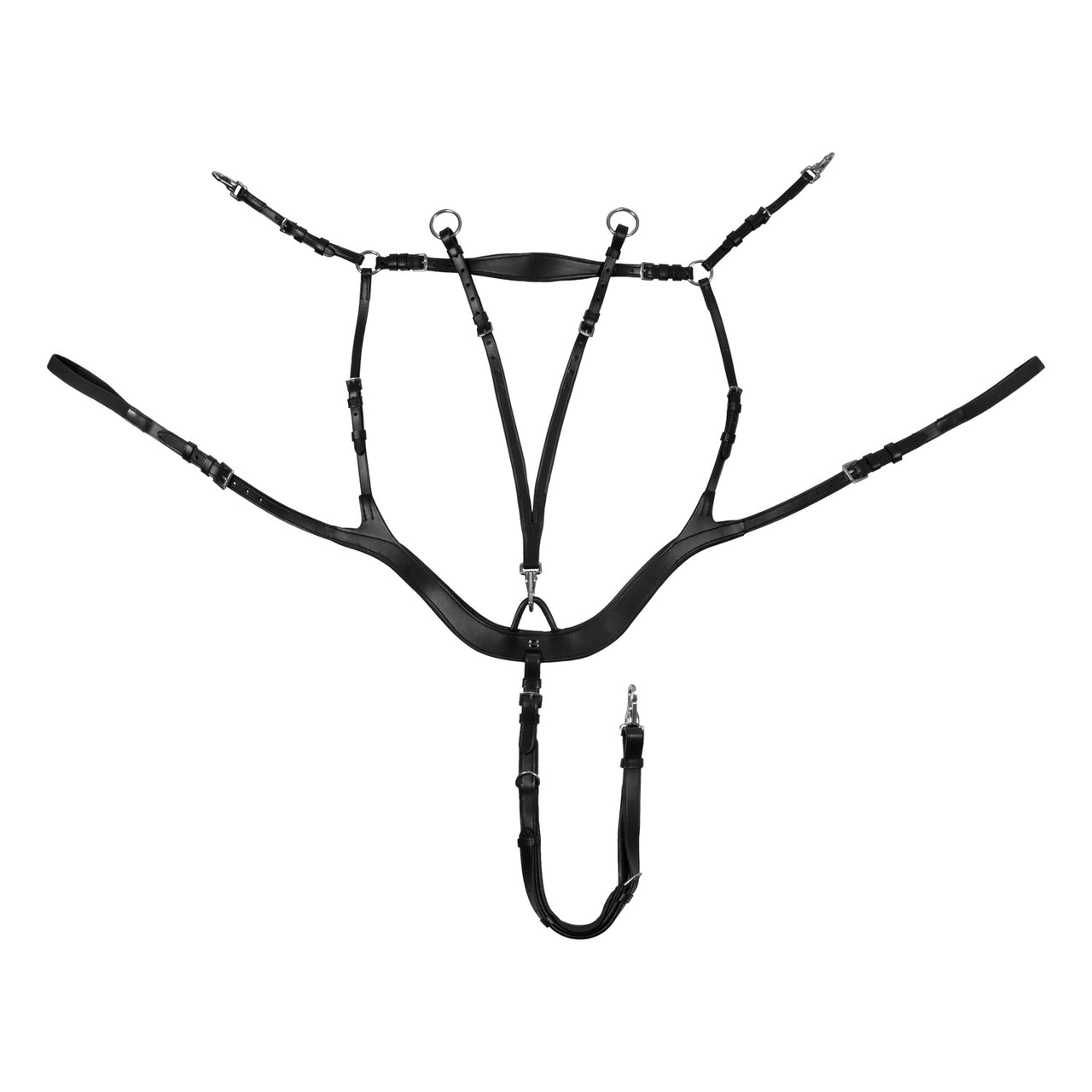 Pettorale anatomico da caccia in pelle con martingala removibile | Martingale e Pettorali | Pettorali | Supreme