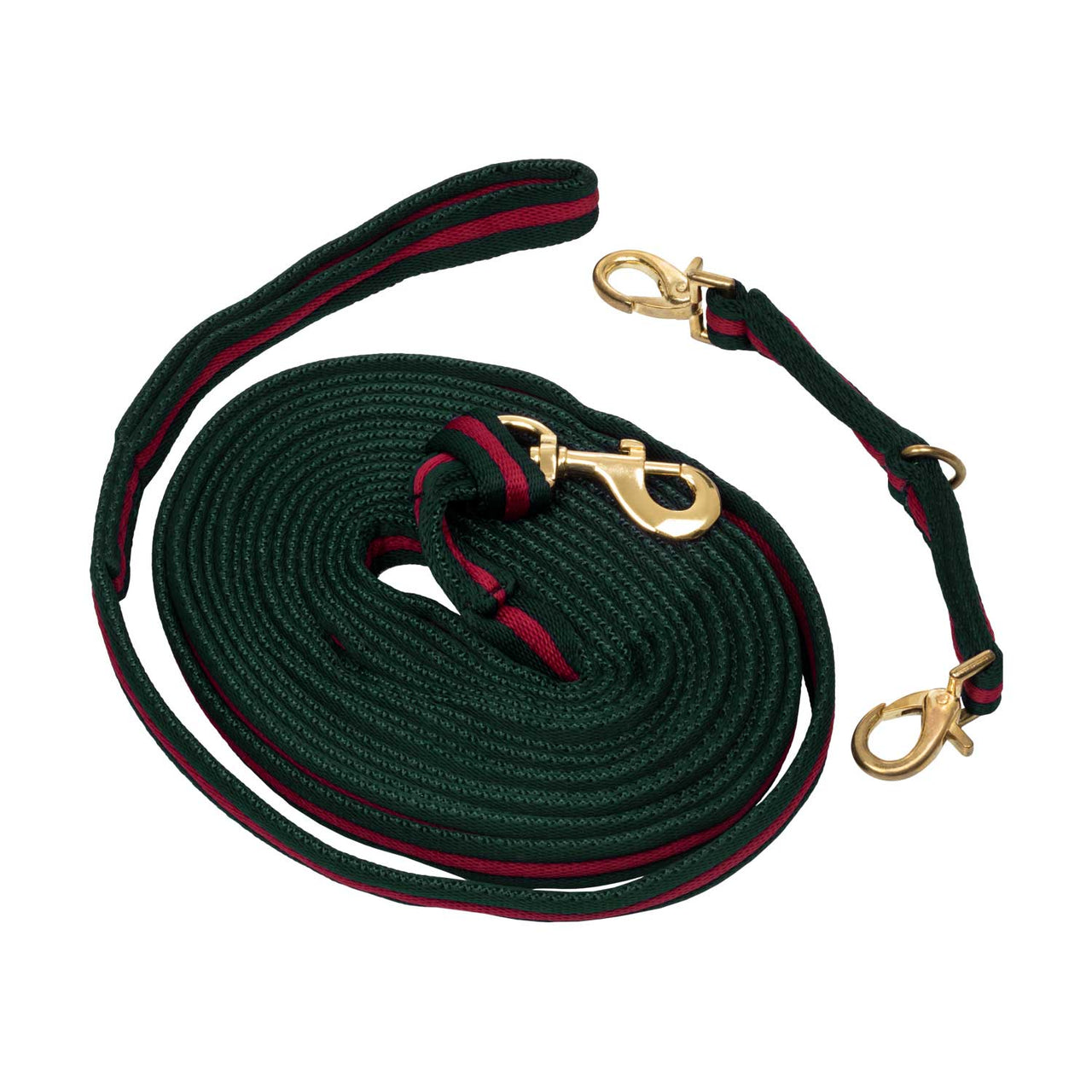 PADDED NYLON LUNGE REIN WITH  ATTACHMENT TO HALTER | Cavezze e Lunghini | Lunghini | Umbria Equitazione