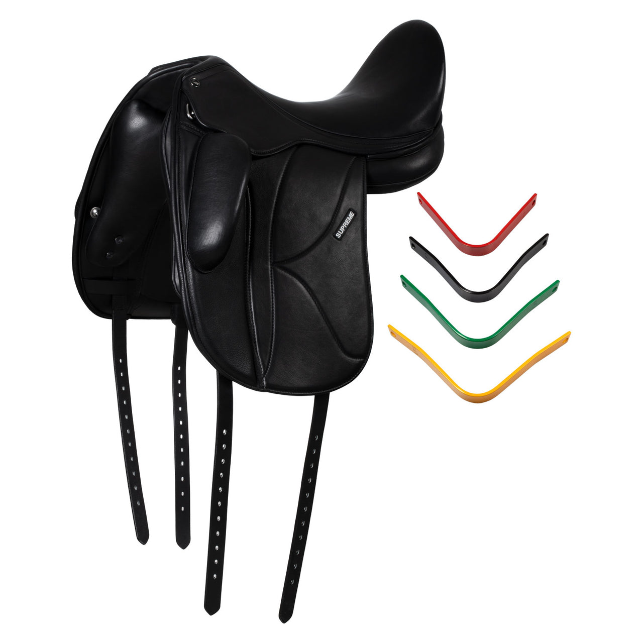 SELLA DA DRESSAGE RICHMOND ARCHRETTO INTERCAMBIABILE (4 ARCHETTI INCLUSI) | Selle e Accessori | Selle da Dressage | Supreme