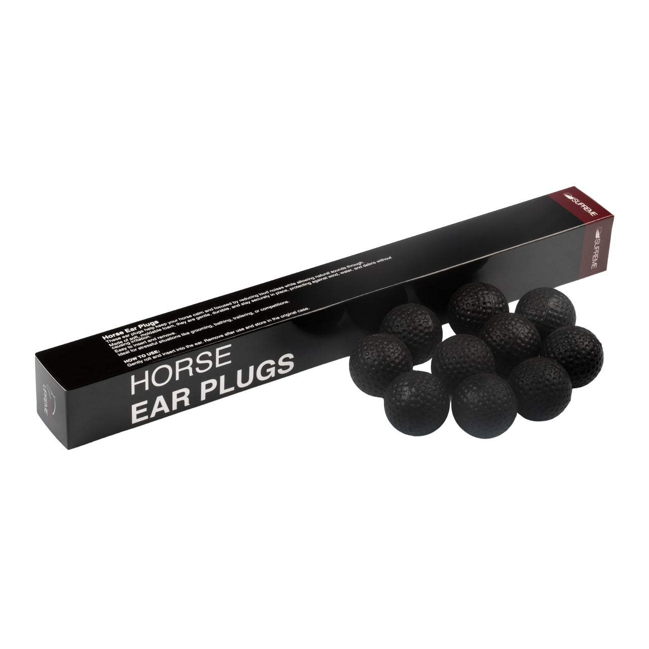 TAPPI PER ORECCHIE (10 PZ) | Cura del Cavallo | Benessere e Recupero | Supreme