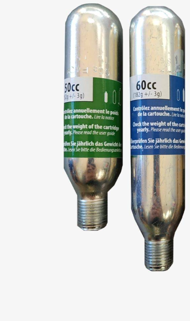 HELITE - Cartuccia Co2 compatibile con Airbag Helite