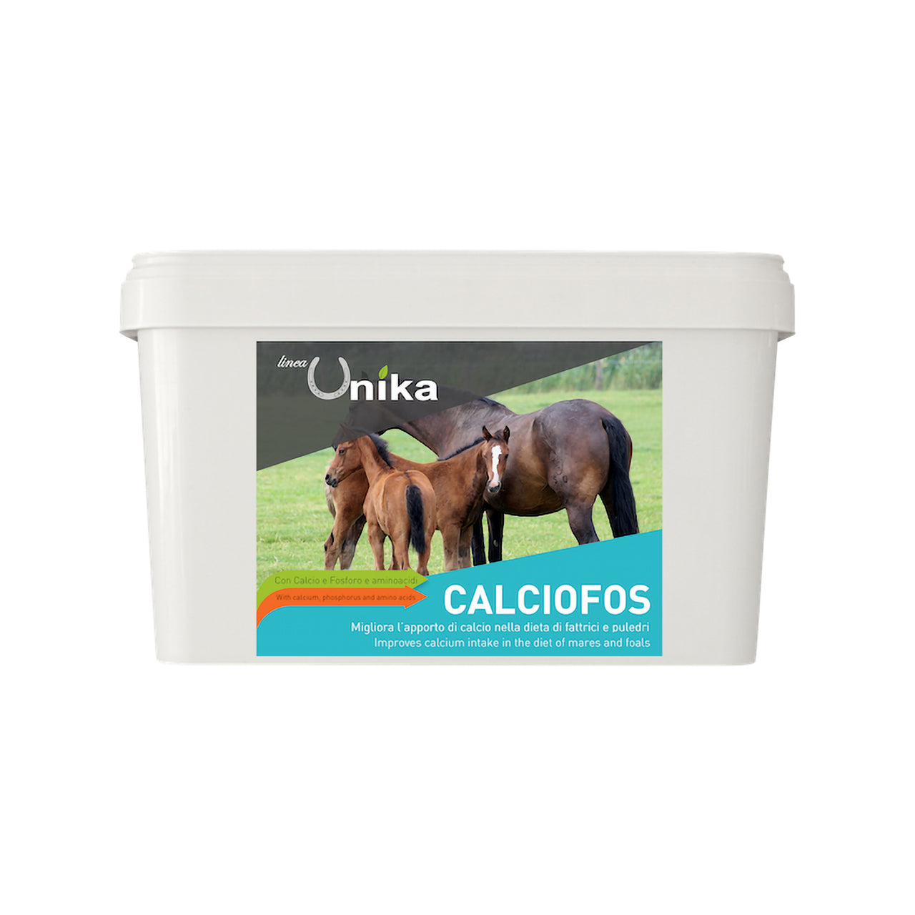 CALCIUMPHOS (5 KG) LU0010 | Cura del Cavallo | Integratori per Cavalli | Unika