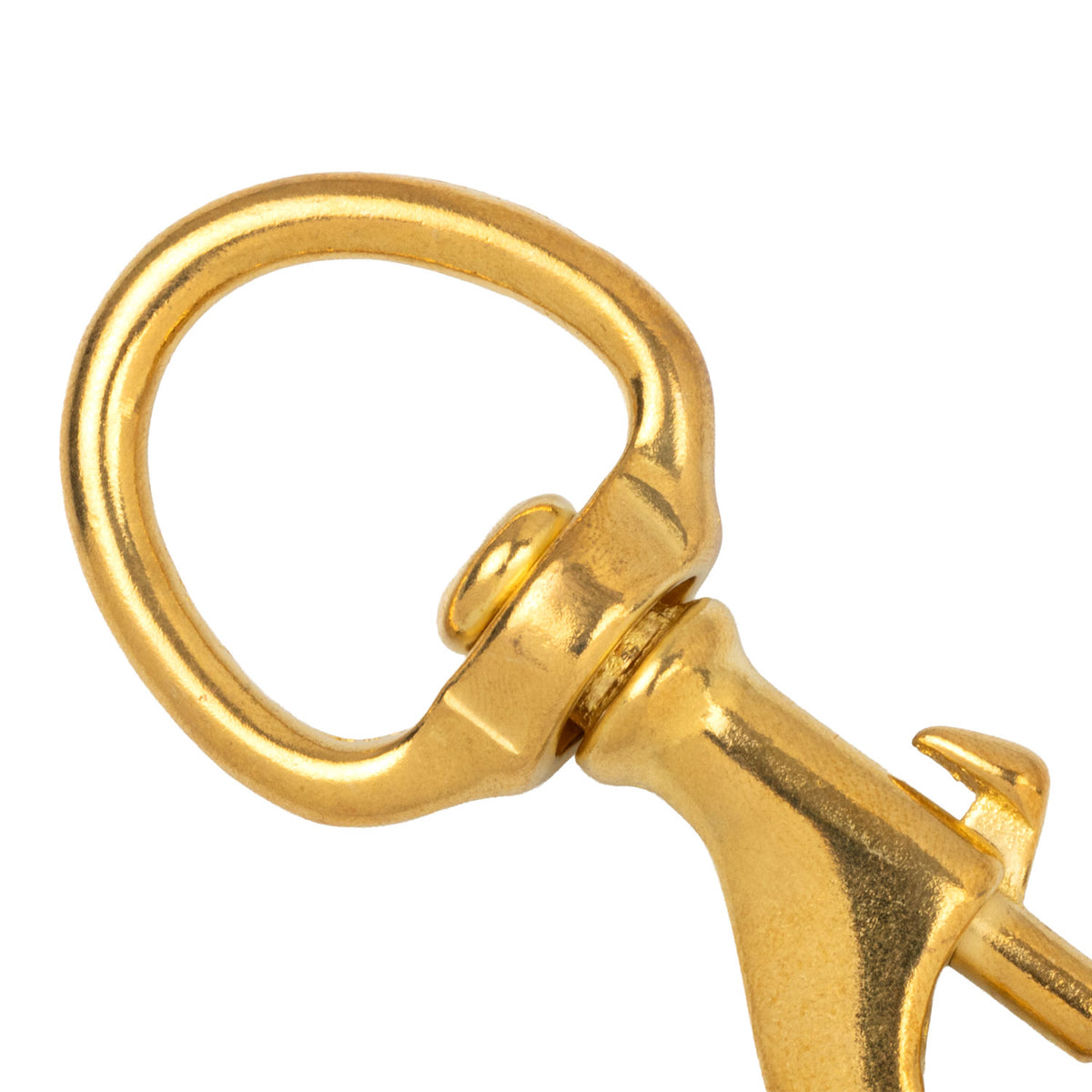 MOSCHETTONE LUNGHINA OTTONE 1" | Attrezzi Scuderia | Moschettoni | Umbria Equitazione