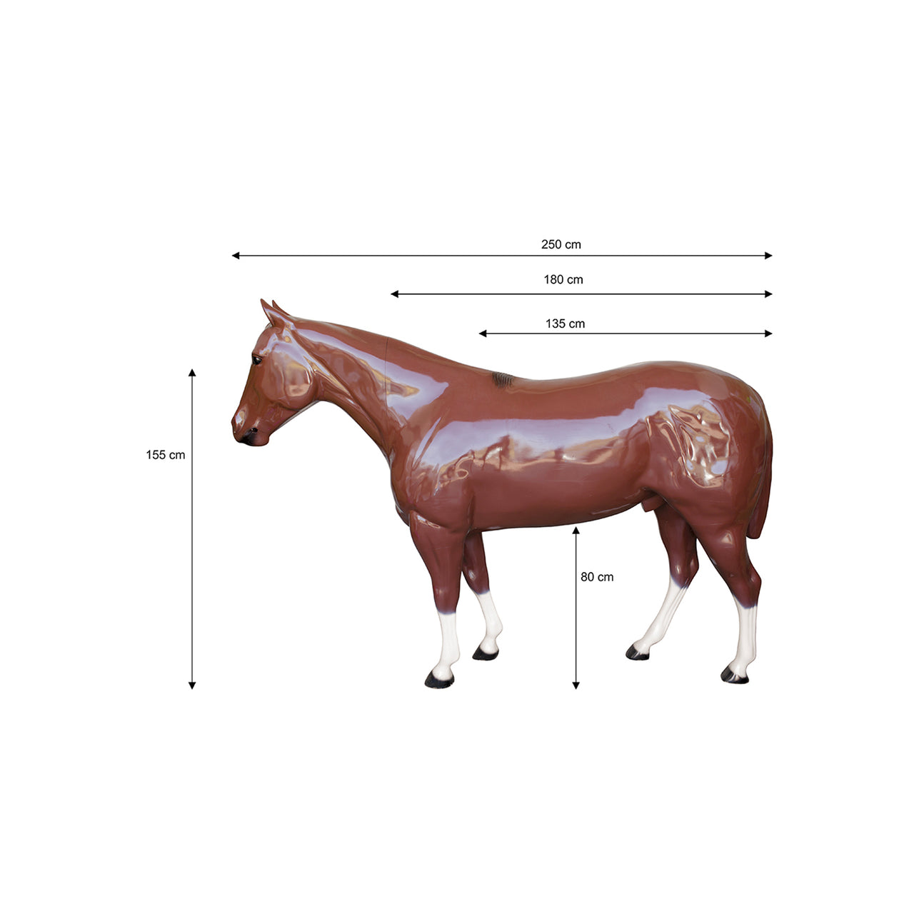 CAVALLO SMONTABILE PLASTICA | Attrezzature varie | Attrezzature Varie | Umbria Equitazione