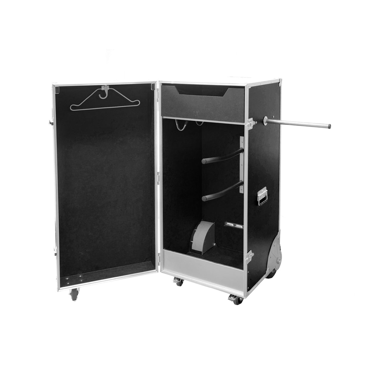 ARMADIO PORTASELLA LEGNO MARINO RIVESTITO IN GOMMA 60x65x124 CM | Equipaggiamento da Gara | Equipaggiamento da Gara | Equestro