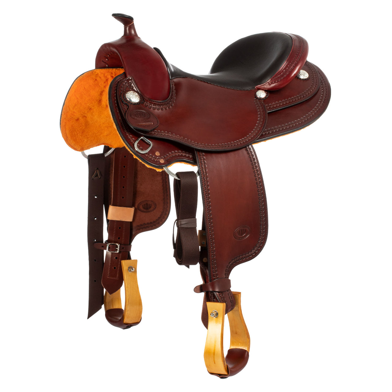Sella Westwood Basic all round border #2 burgundy | Selle e Accessori | Selle da Trekking & Endurance | Westwood