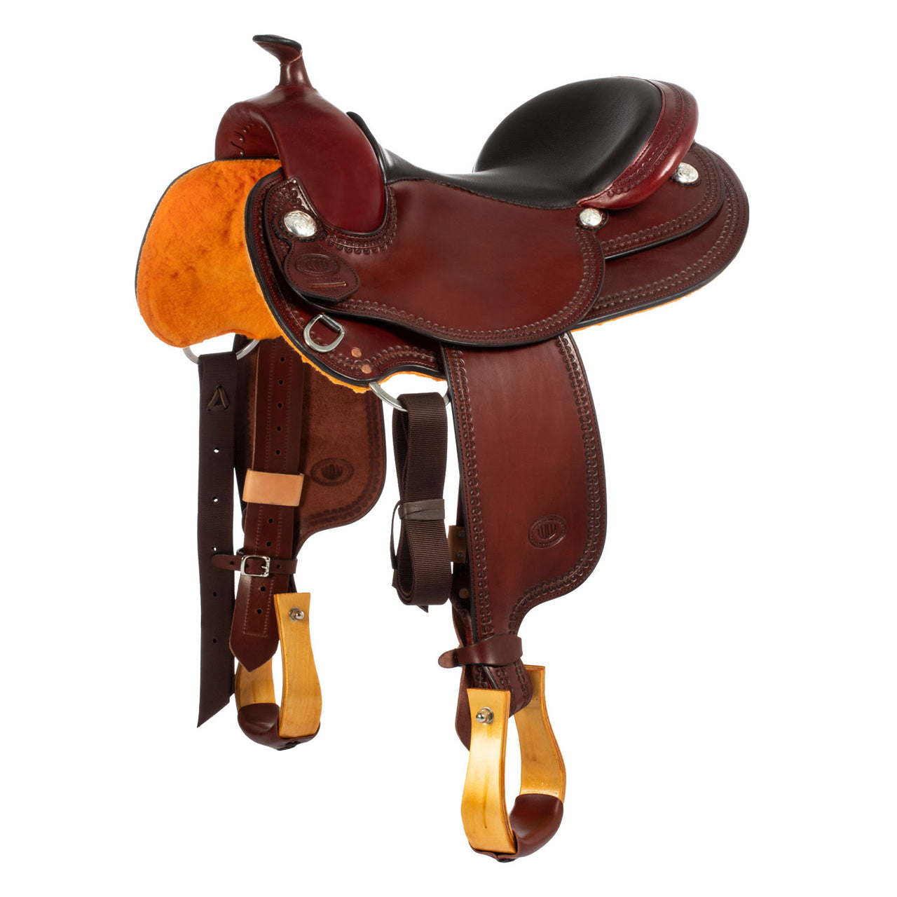 Sella Westwood Basic all round border #2 burgundy | Selle e Accessori | Selle da Trekking & Endurance | Westwood