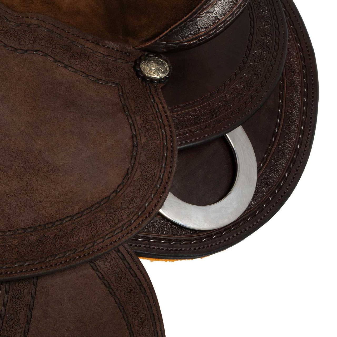 Selle Westwood classic wade border #66 brown | Selle e Accessori | Selle da Lavoro con Mucche | Westwood