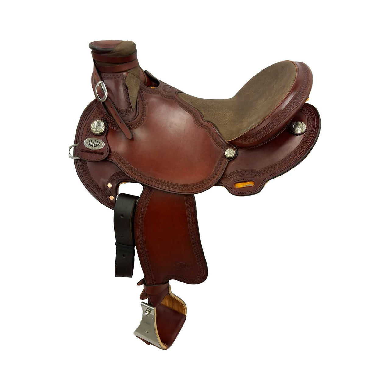 WWWDRB#FL6#77 16" FQH DARK BROWN REV NAT 1-137-24 | Selle e Accessori |  | Westwood