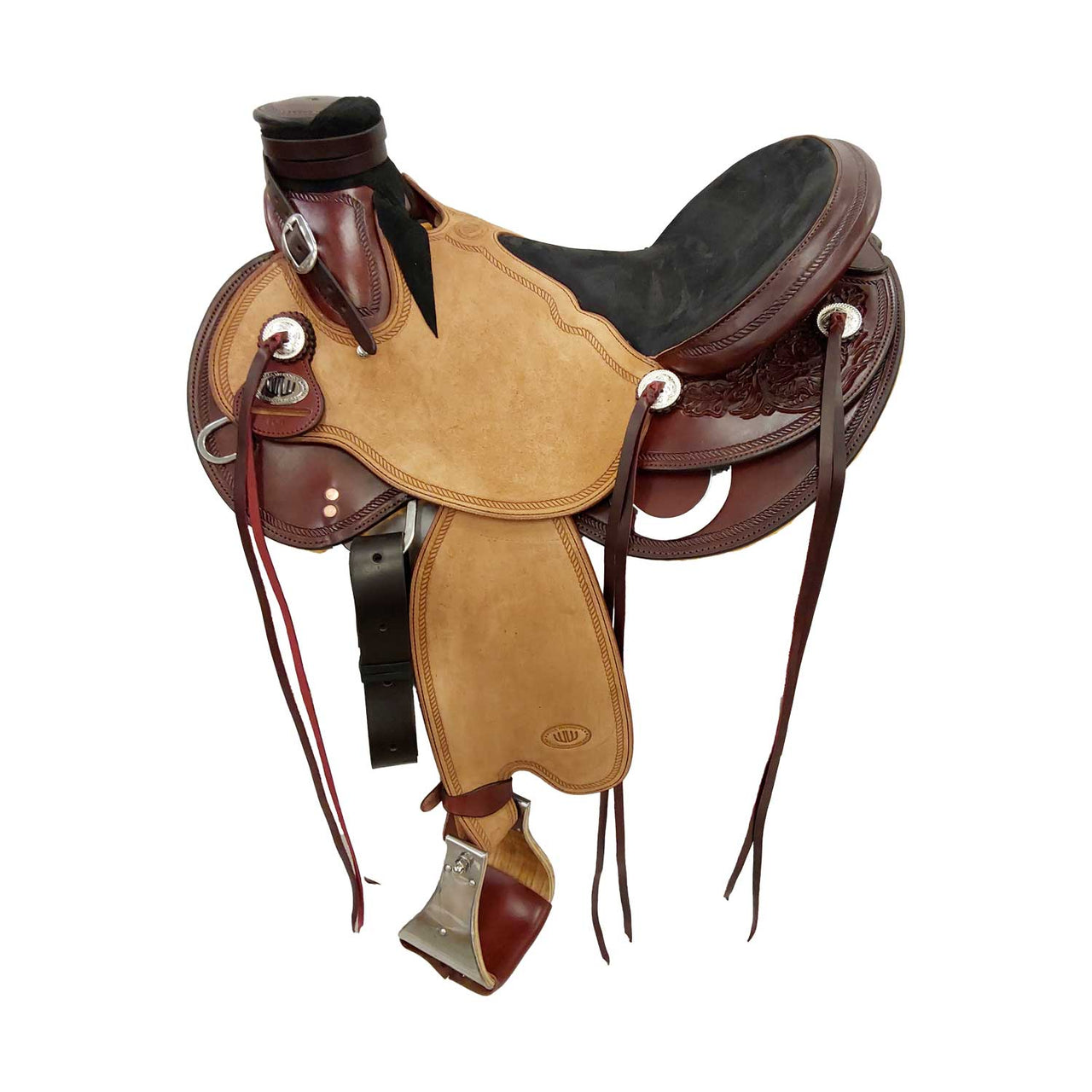 WWWDQS#FL6#69 16" FQH BURGUNDY / REV. OLIATO 5-137-23 | Selle e Accessori |  | Westwood