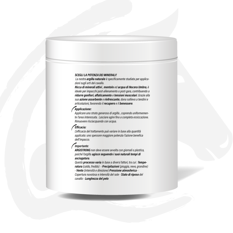 Miraclay - Argistrong Cretata Cavalli 1.5KG