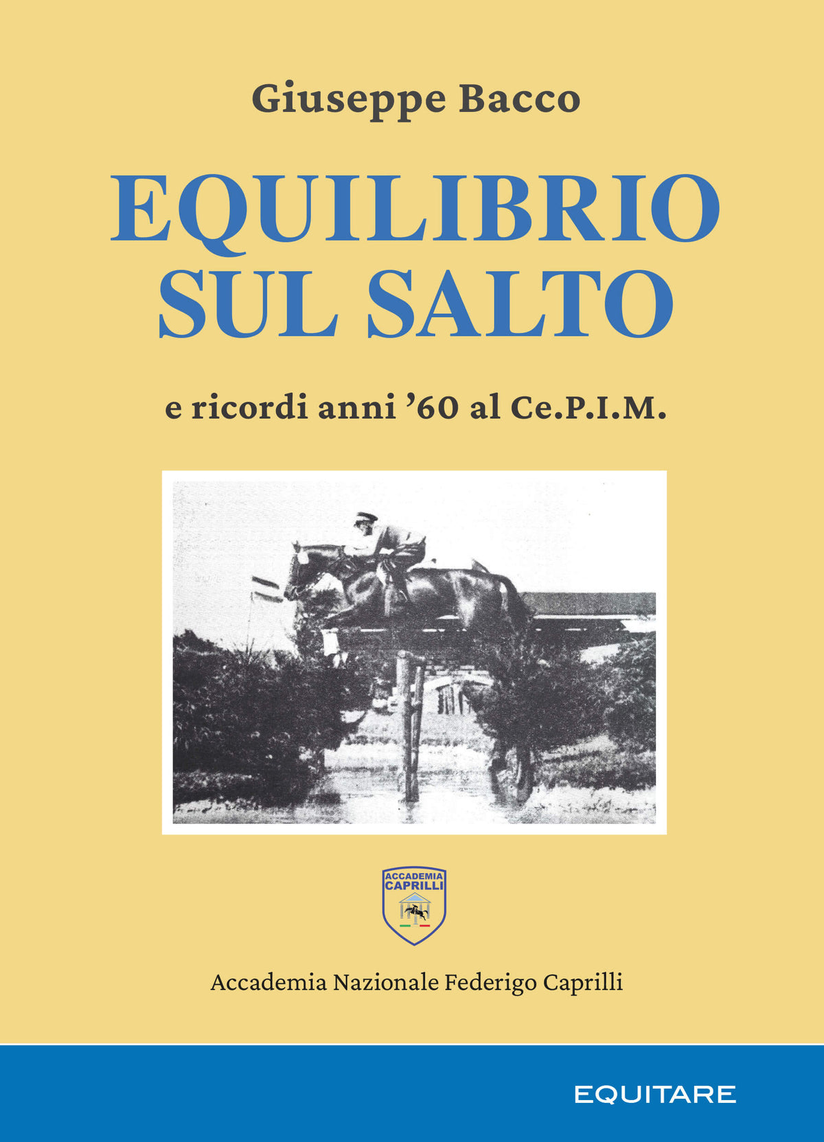 EQUITARE ED. - EQUILIBRIO SUL SALTO – Giuseppe Bacco - 2022